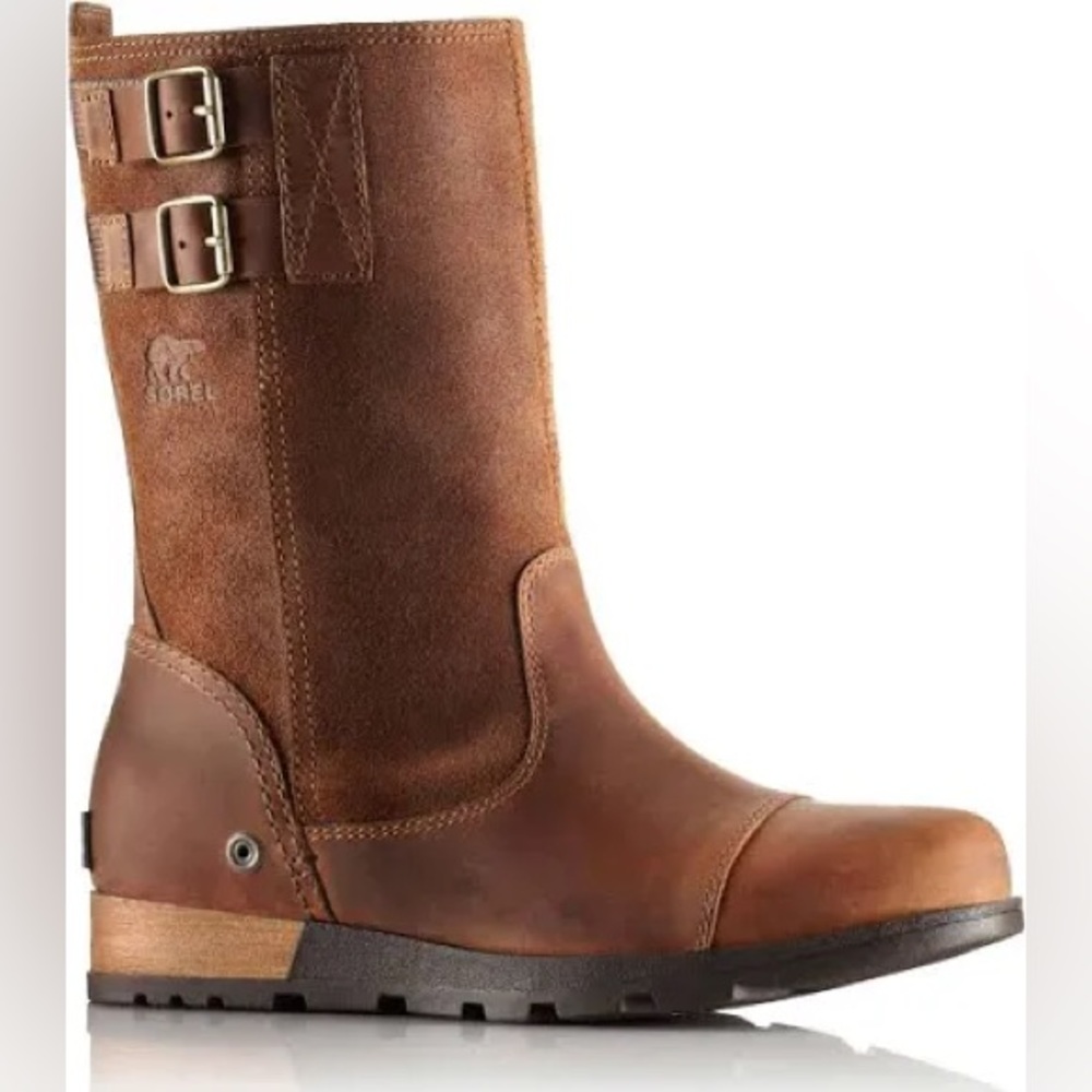 Sorel Major Pull On Boot - Grizzly/British Tan